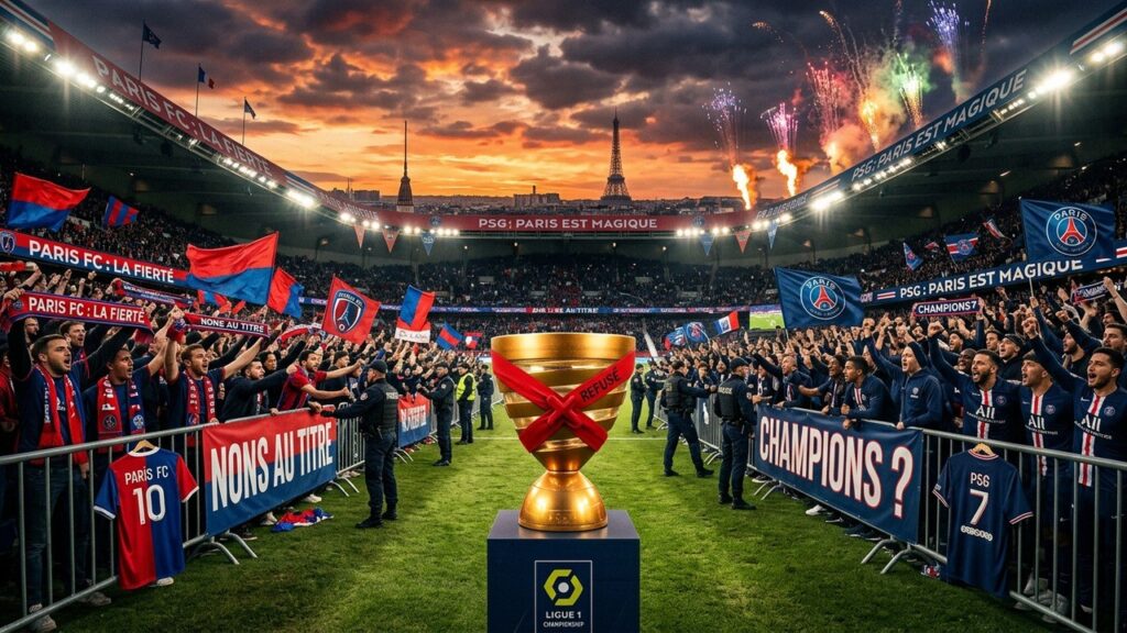Ligue 1 : Paris FC Refuse Remise Trophée PSG Après Derby