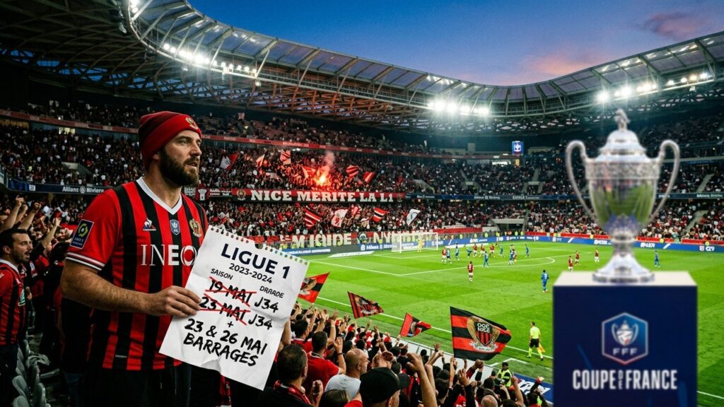 Ligue 1 : Pourquoi la 16e Place de Nice Bouleverse les Barrages
