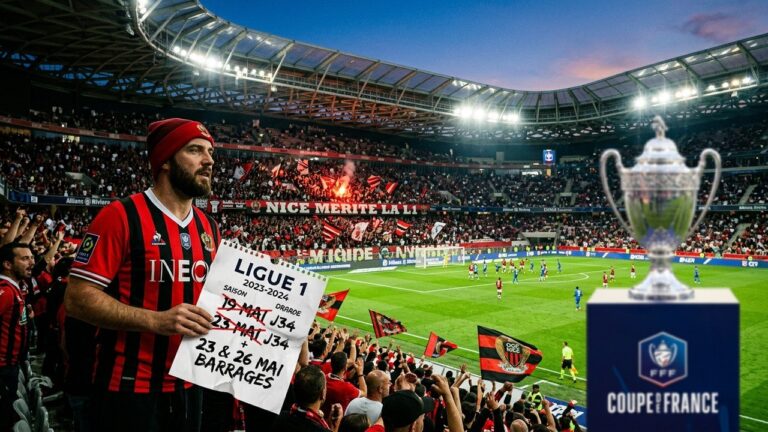 Ligue 1 : Pourquoi la 16e Place de Nice Bouleverse les Barrages
