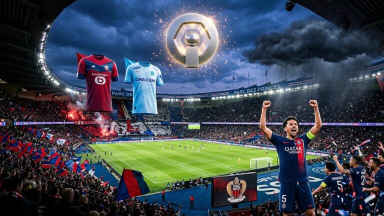 Ligue 1 : PSG vers le sacre, Lille et OM brillent, Nice en danger