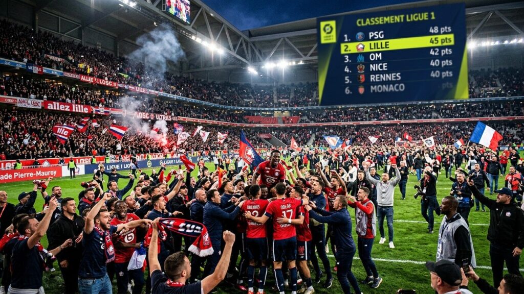 Ligue 1 : Résumé Complet de la Dernière Journée Pleine de Drames