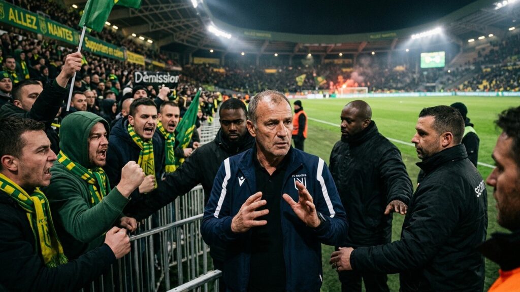 Ligue 2 : Montanier Chahuté par les Supporters Après la Défaite de Saint-Etienne