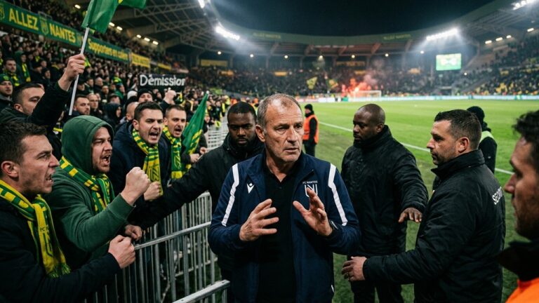 Ligue 2 : Montanier Chahuté par les Supporters Après la Défaite de Saint-Etienne