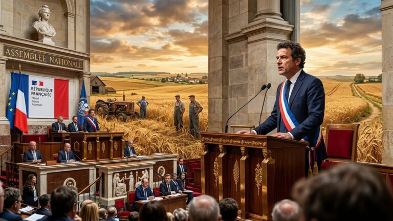 Loi Urgence Agricole : Députés FaceWriting the agricultural emergency law article à Leurs Responsabilités