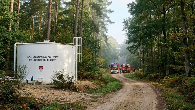 Loiret : 28 Citernes d’Eau pour Combattre les Feux de Forêt