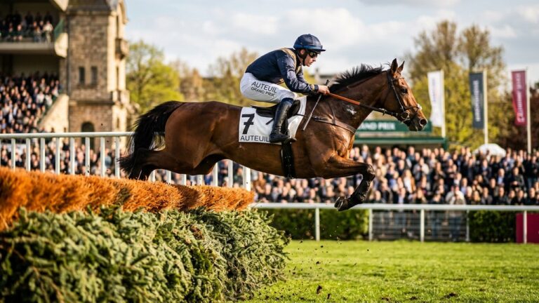 Losange Bleu Triomphe à Auteuil : Le Mike Tyson des Haies