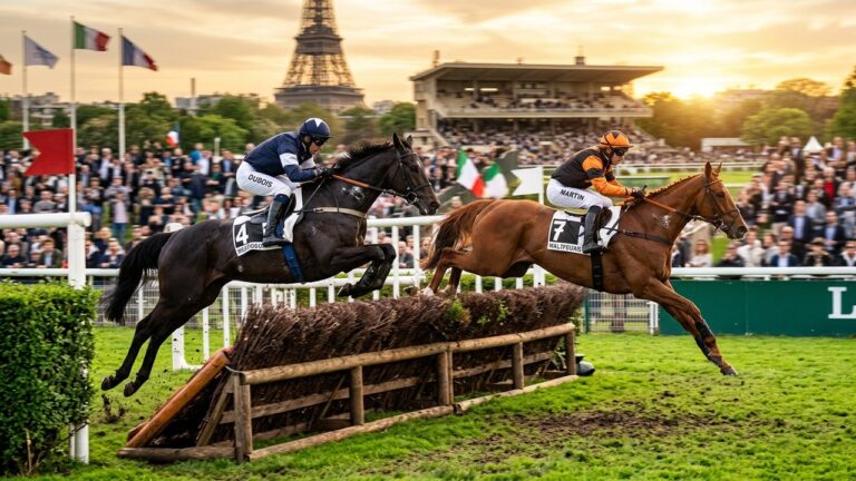 Losange Bleu Triomphe Face à Thélème à Auteuil : Rendez-Vous pour la Grande Course de Haies