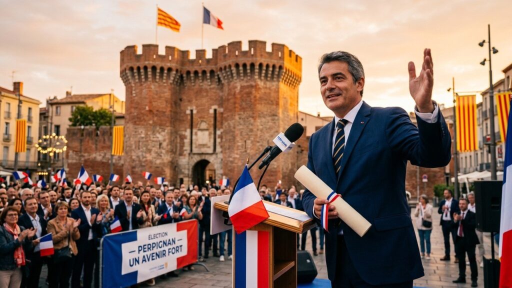 Louis Aliot Élu Président de l&rsquo;Agglomération de Perpignan