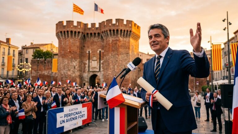 Louis Aliot Élu Président de l&rsquo;Agglomération de Perpignan