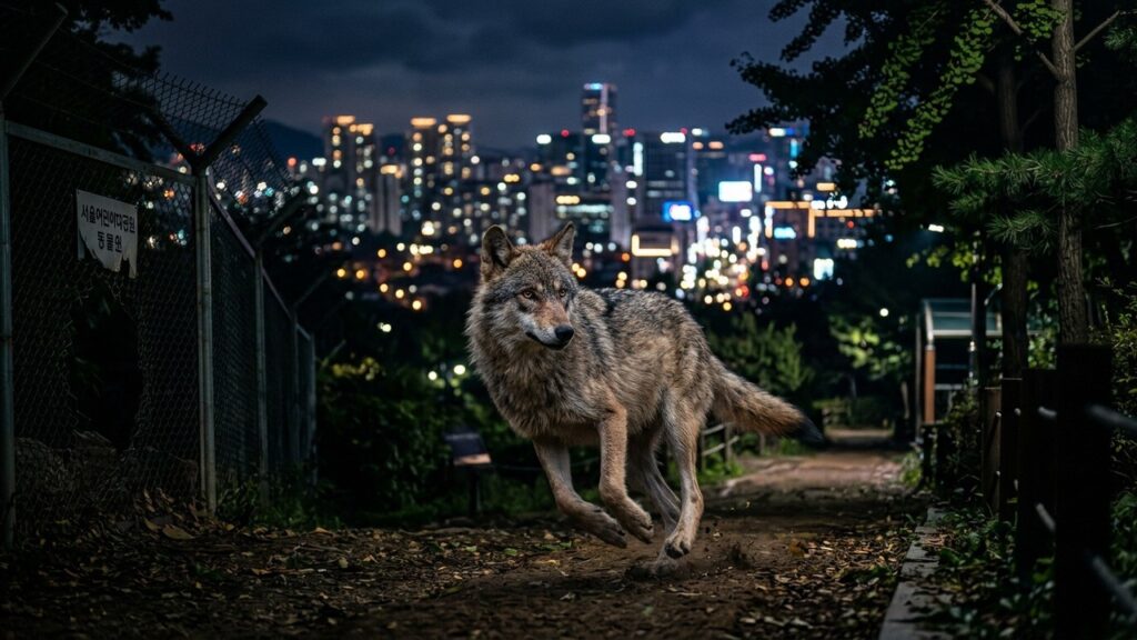 Loup Échappé du Zoo : Neukgu Capturé Après Neuf Jours de Cavale