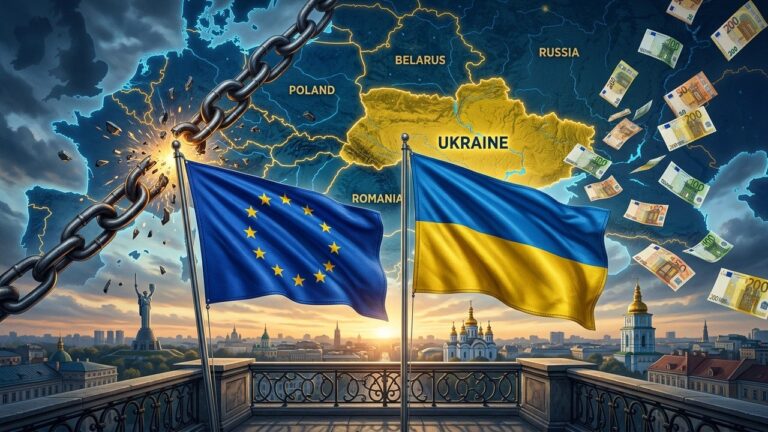 L&rsquo;UE Débloque 90 Milliards Pour L&rsquo;Ukraine Et Durcit Les Sanctions Contre La Russie