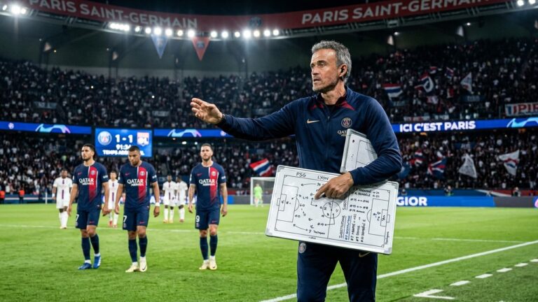 Luis Enrique Justifie Ses Changements Massifs Au PSG Contre Lyon