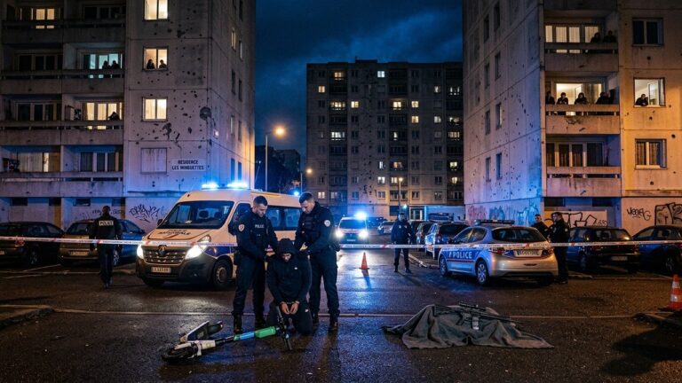Lyon Banlieue : Tirs d&rsquo;Intimidation et Arrestation d&rsquo;un Suspect Armé
