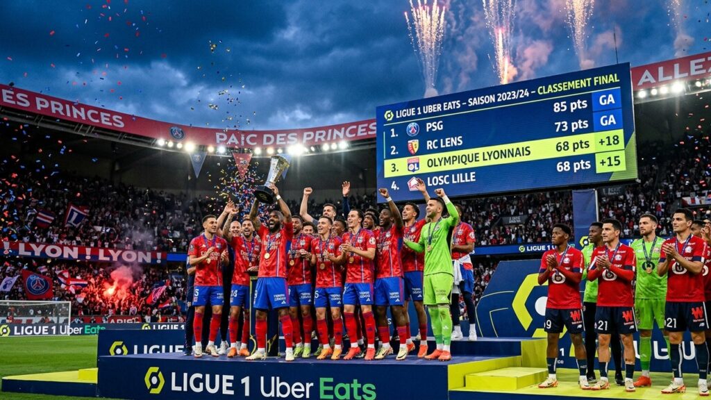 Lyon Devance Lille en Ligue 1 : Règles de Départage et Conséquences