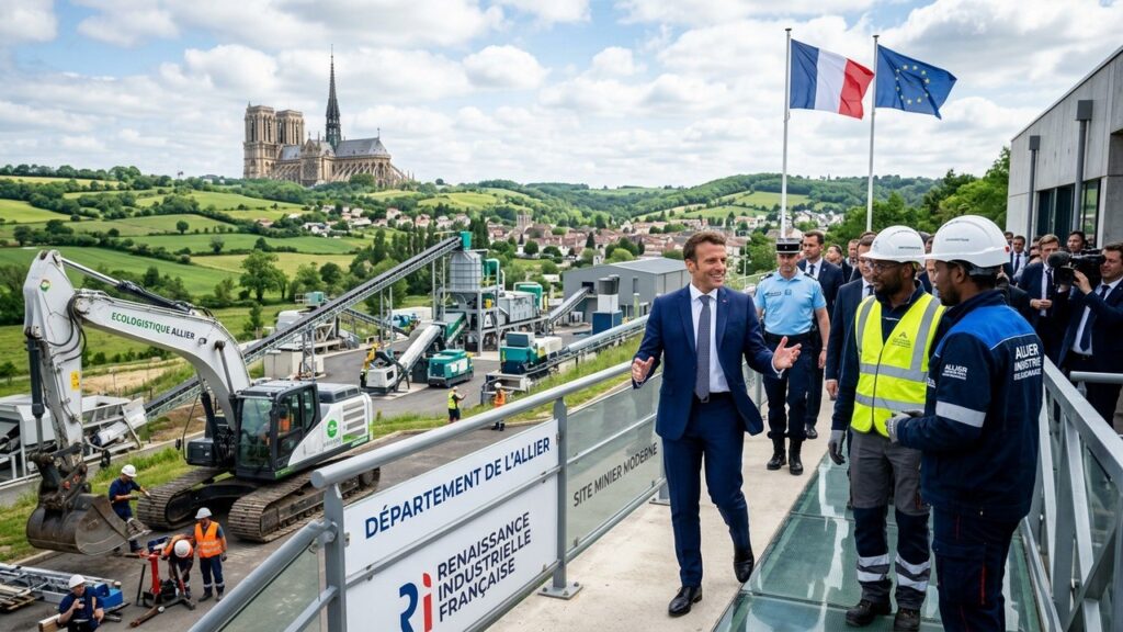 Macron Accélère la Réindustrialisation Française