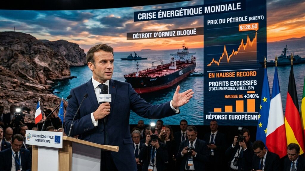 Macron Alerte sur Profits Pétroliers Excessifs en Europe