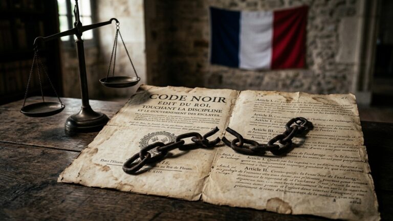 Macron Soutient l&rsquo;Abrogation du Code Noir et Relance le Débat sur les Réparations