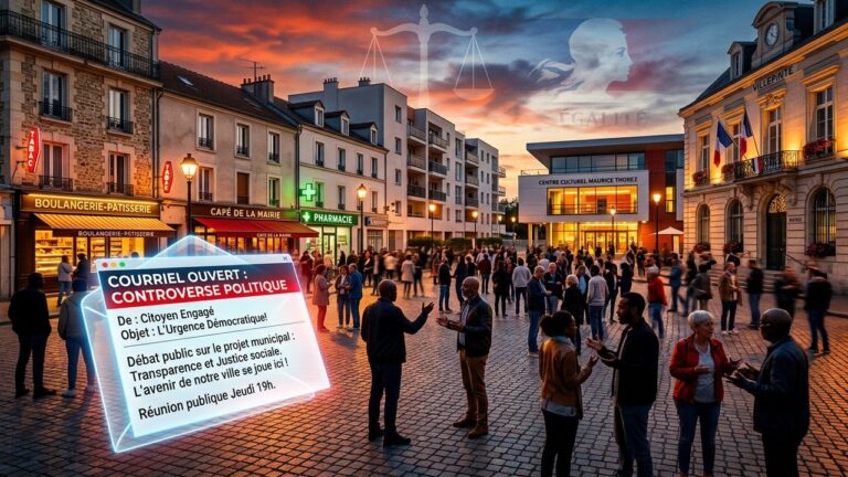 Mail Controversé à Villeneuve-Saint-Georges : Polémique et Saisie de Justice