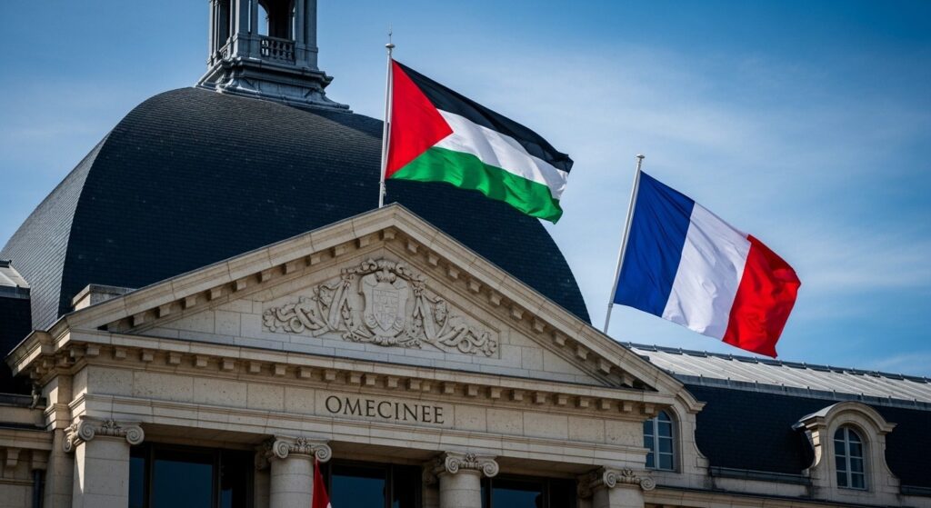 Maire de La Courneuve Hisse Drapeau Palestinien Contre Loi Yadan