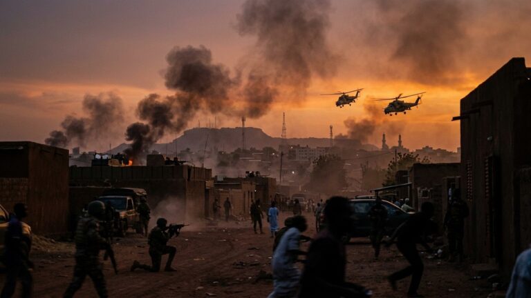 Mali : Attaques Terroristes Coordonnées Près de Bamako Semblent Secouer le Pays