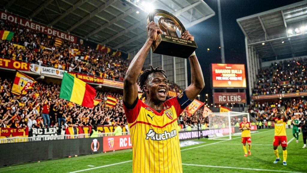 Mamadou Sangaré Sacré Meilleur Joueur Africain de Ligue 1