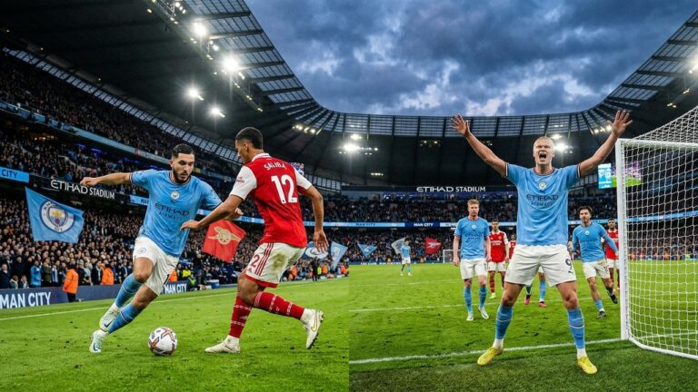 Manchester City Bat Arsenal : Cherki Brille et Relance la Course au Titre