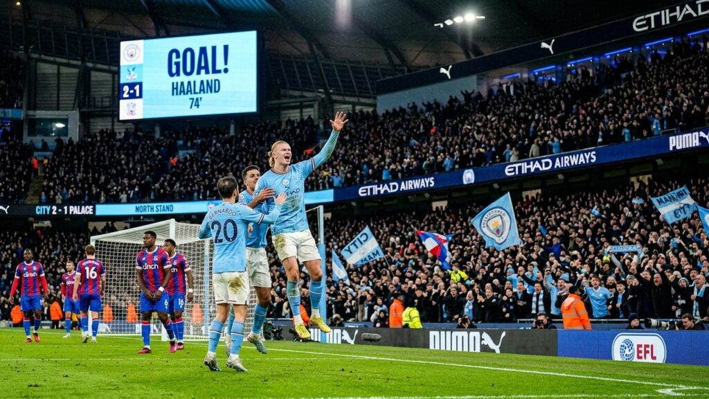 Manchester City Crystal Palace : Heure et Chaîne pour le Match Crucial