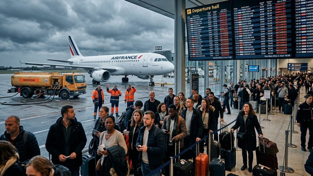 Manque de Kérosène : Vols Annulés et Reportés en Masse