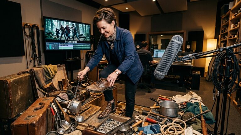 Marie Mazière : Secrets d&rsquo;une Bruiteuse au Cinéma Français