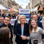 Marine Le Pen à Sens : Bain de Foule Malgré l&rsquo;Incertitude Judiciaire