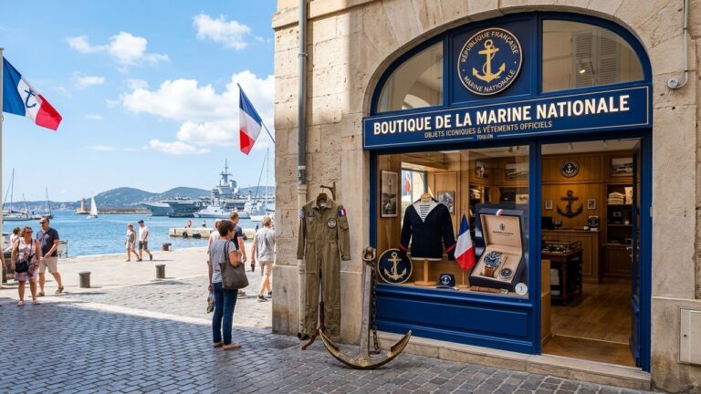 Marine Nationale : Première Boutique À Toulon Et Ses Trésors Marins