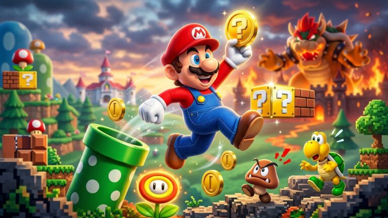 Mario : Superstar Éternelle du Jeu Vidéo Qui Ne Se Démodera Jamais