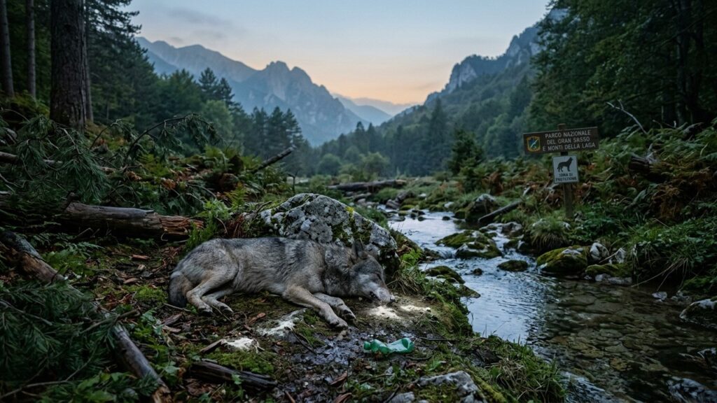 Massacre de Loups en Italie : 18 Spécimens Empoisonnés dans un Parc Protégé