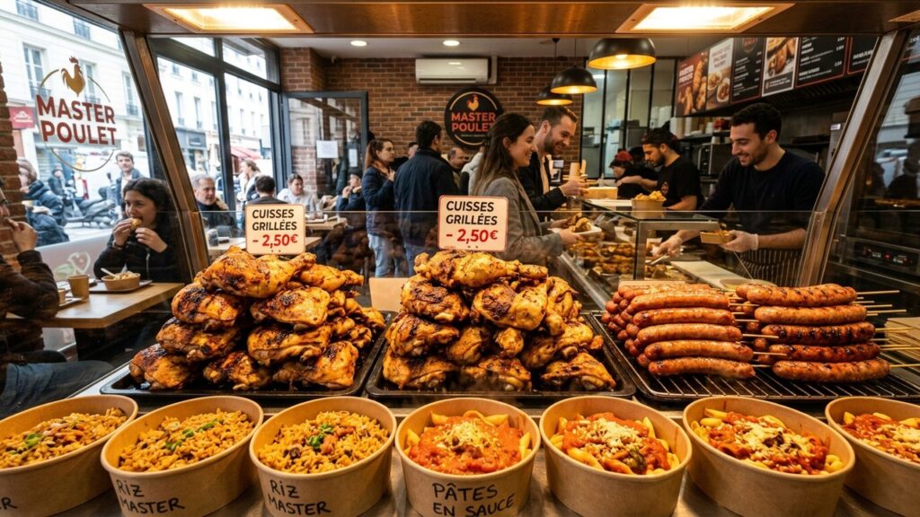 Master Poulet : Le Succès Inattendu du Poulet Grillé Abordable