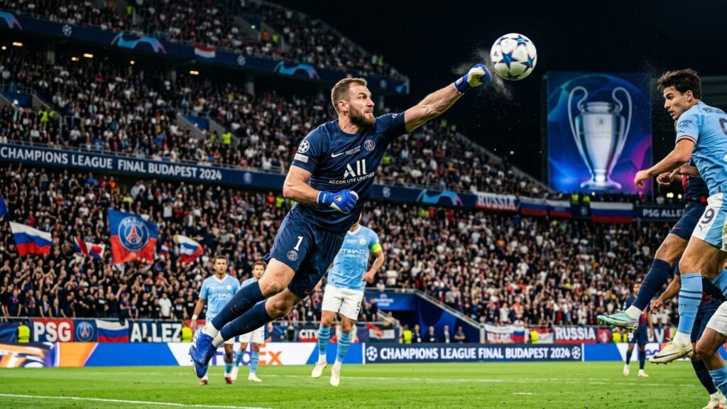 Matveï Safonov : Le Gardien Russe du PSG Prêt pour le Grand Duel Aérien contre Arsenal