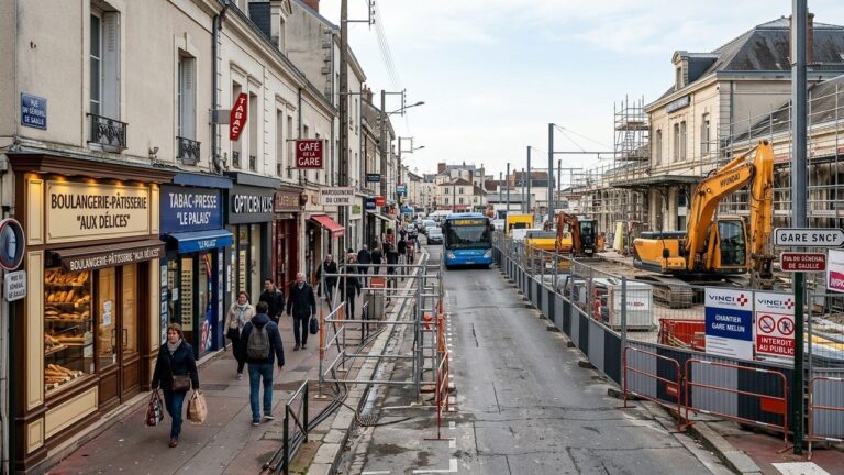 Melun : Commerces en Crise Après Suppression des Parkings