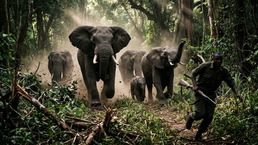 Millionnaire Américain Tué par Cinq Éléphants lors d&rsquo;une Chasse au Gabon