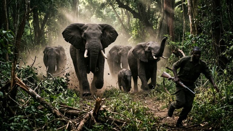 Millionnaire Américain Tué par Cinq Éléphants lors d&rsquo;une Chasse au Gabon