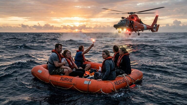 Miracle En Mer : 11 Survivants Sauvés Après Crash D&rsquo;Avion Au Large De La Floride