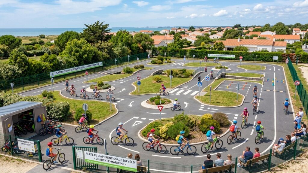Mobilité Douce à Rochefort : Un Plateau pour Apprendre le Vélo