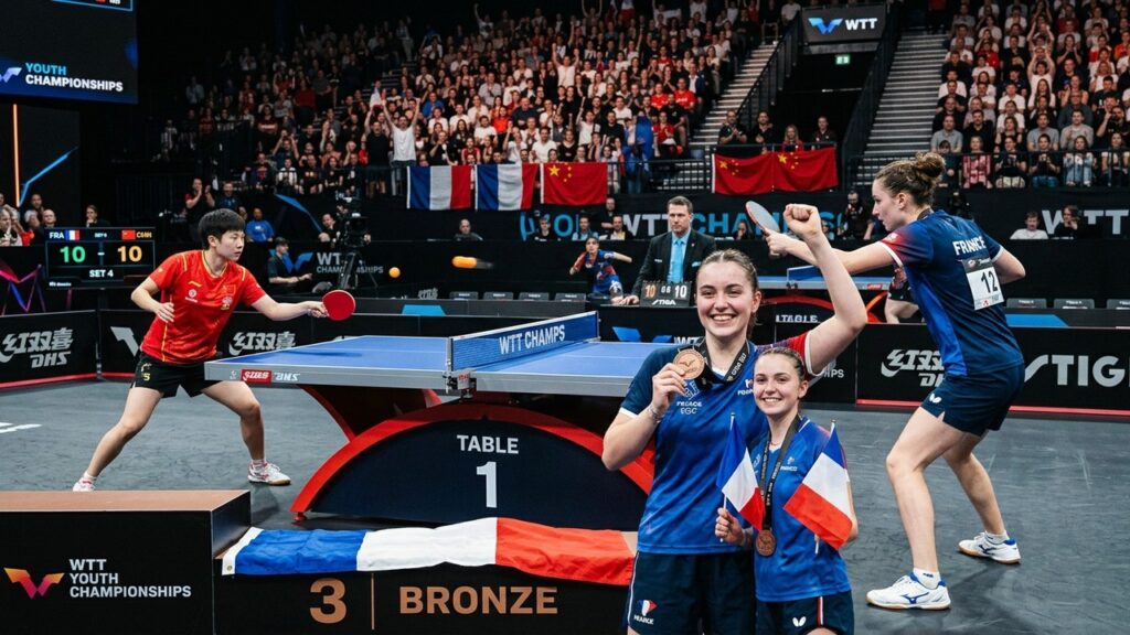 Mondiaux Tennis de Table : France Jeune Vise l&rsquo;Or en 2028