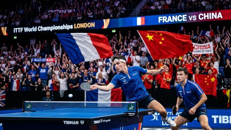 Mondiaux Tennis de Table : Les Bleus des Lebrun Visent le Titre