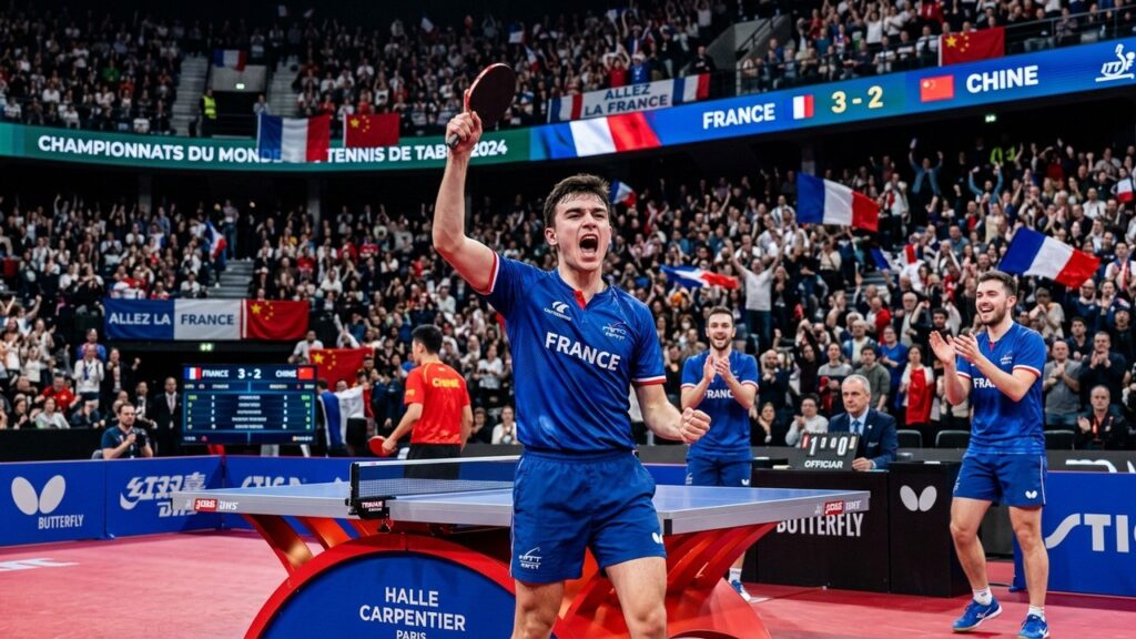 Mondiaux Tennis De Table : Les Bleus En Quarts Après Victoire Portugaise