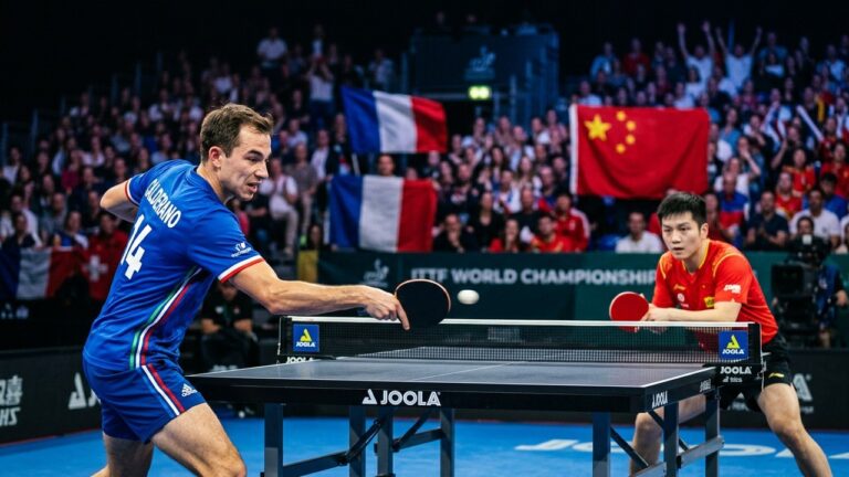 Mondiaux Tennis de Table : Pourquoi la Chine Fait Moins Peur