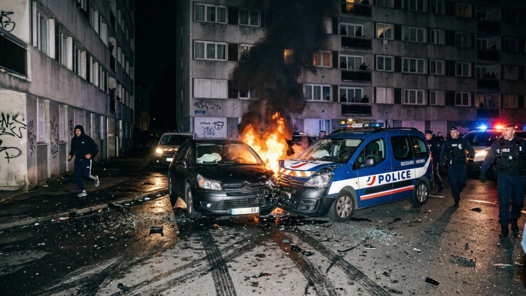 Montfermeil : Course-Poursuite et Collision Violente avec la Police