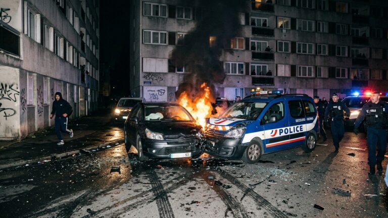 Montfermeil : Course-Poursuite et Collision Violente avec la Police