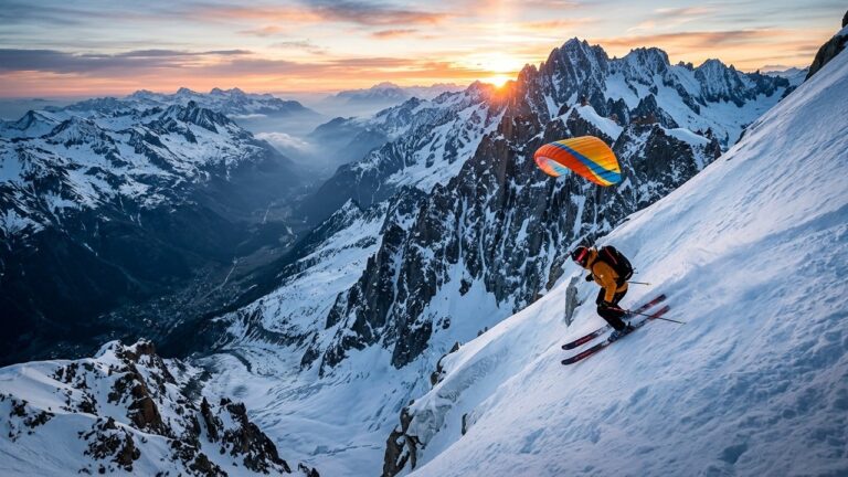 Mort Tragique D&rsquo;Un Speed Rider Au Mont-Blanc