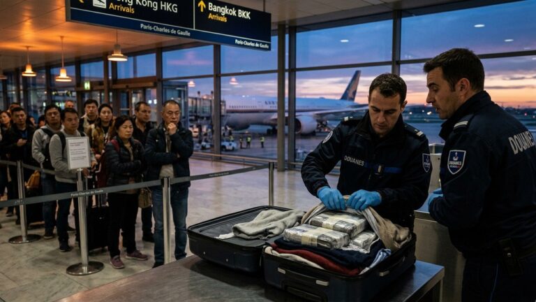 Mules Bangkok Connection : Explosion des Arrestations à Roissy