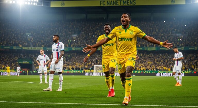 Nantes 3-0 OM : Abline et Ganago Sauvent les Canaris