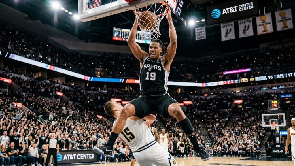 NBA : Wembanyama Éblouit et Spurs Mènent Face aux Wolves